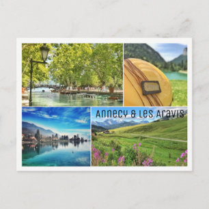 Annecy & Les Aravis - Postkarte