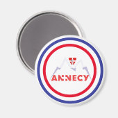 Annecy Magnet (Vorderseite/Rückseite)