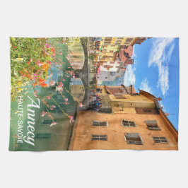 Annecy Old Town, Frankreich Geschirrtuch