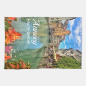 Annecy Old Town Geschirrtuch (Horizontal)