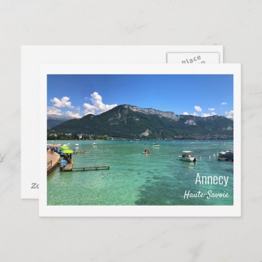 Annecy Postcard Postkarte (Vorne/Hinten)