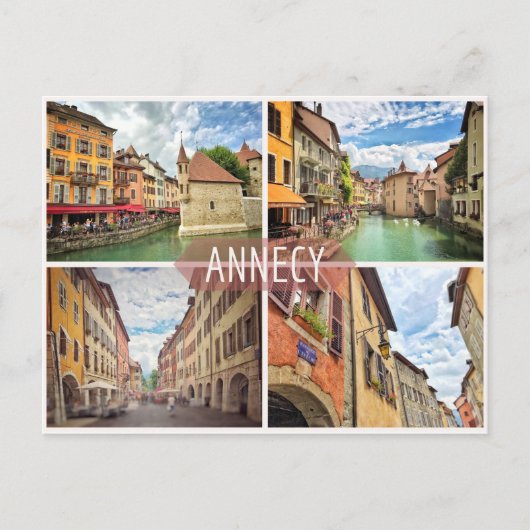 Annecy Postcard Postkarte (Vorderseite)