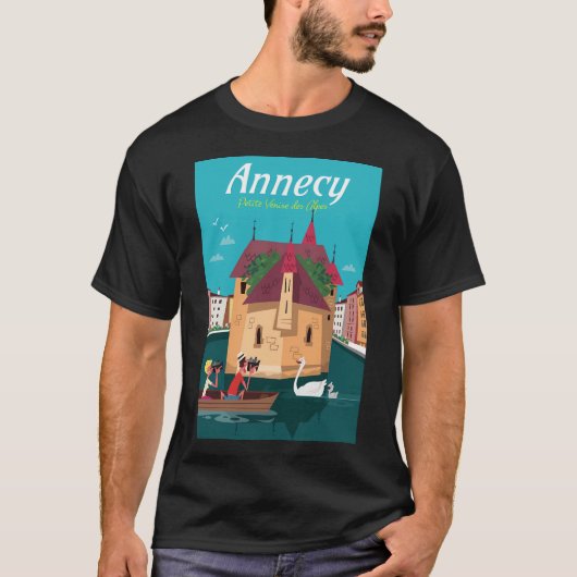Annecy Poster T-Shirt (Vorderseite)