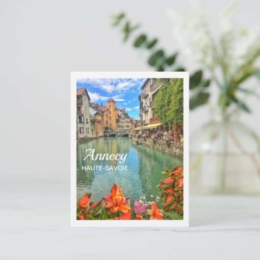 Annecy - Postkarte (Stehend Vorderseite)