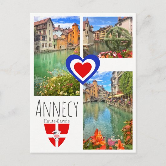 Annecy - Postkarte (Vorderseite)
