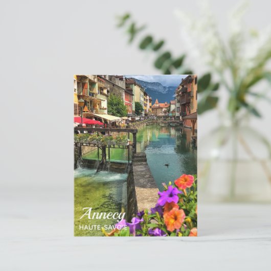 Annecy - Postkarte (Stehend Vorderseite)