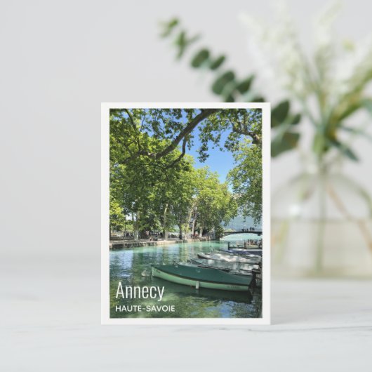 Annecy - Postkarte (Stehend Vorderseite)