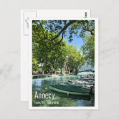 Annecy - Postkarte (Vorne/Hinten)