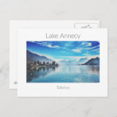 Annecy-See - Baie de Talloires Postkarte (Vorne/Hinten)