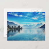 Annecy-See - Baie de Talloires Postkarte (Vorne/Hinten)