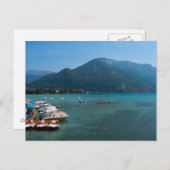 Annecy-See, Frankreich - Postcard Postkarte (Vorne/Hinten)