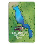Annecy-See, Haute-Savoie, france Magnet (Vertikal)