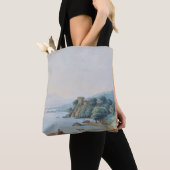 Annecy See mit Schloss durch Karl Ludwig Hackert Tasche (Von Nahem)