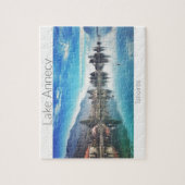 Annecy-See, Talloires - Haute-Savoie Puzzle (Vertikal)