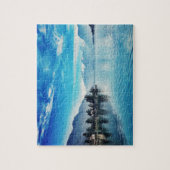 Annecy-See, Talloires - Haute-Savoie Puzzle (Vertikal)