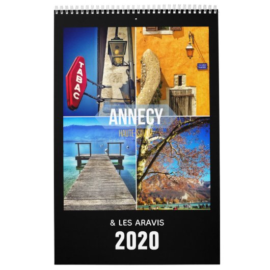 Annecy und Les Aravis, Haute-Savoie 2020 Kalender (Titelbild)