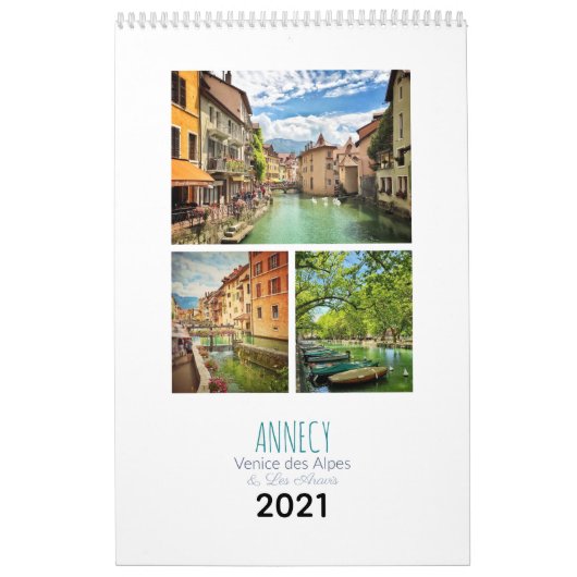Annecy und Les Aravis, Haute-Savoie 2021 Kalender (Titelbild)