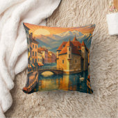 Annecy Ville Kissen (Decke)