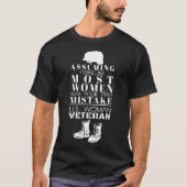 annehmend war ich wie die meisten Frauen war Ihr T-Shirt (Vorderseite)