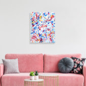 Annelisa No. 12 Abstrakt Canvas Print Leinwanddruck (Insitu (Wohnzimmer))