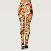 Annelisa Nr. 7 Abstrakte Leggings (Rückseite)