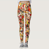 Annelisa Nr. 7 Abstrakte Leggings (Vorderseite)