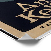 Annette Kellerman Swim Dive Theater New York Poster (Ecke)