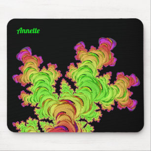 ANNETTE ~ Personalisiertes Fraktal ~ Ozean-Schönhe Mousepad