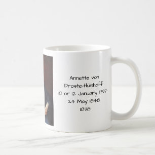 Annette von Droste-Hulshoff 1838 Kaffeetasse