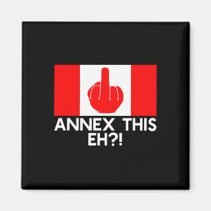 Annex This Eh! Lustige Pro Kanada-Flagge für Anti- Magnet
