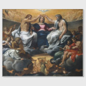 Annibale Carracci die Krönung der Jungfrau Geschenkpapier (Flach)