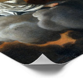 Annibale Carracci Die Krönung der Jungfrau Poster (Ecke)