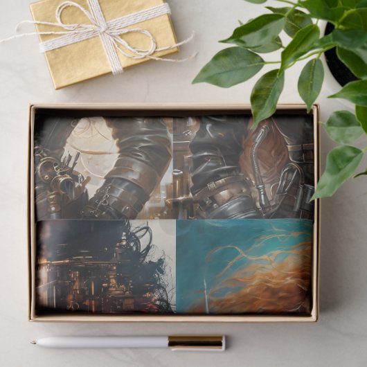 Annick Decoupage paper- Quadruple fun Seidenpapier (Geschenk)