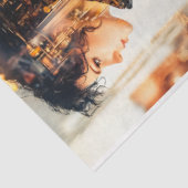 Annick Decoupage paper- Quadruple fun Seidenpapier (Ausschnitt)