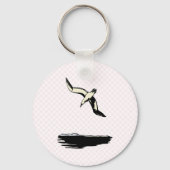 Annie Albatross Schlüsselanhänger (Vorderseite)