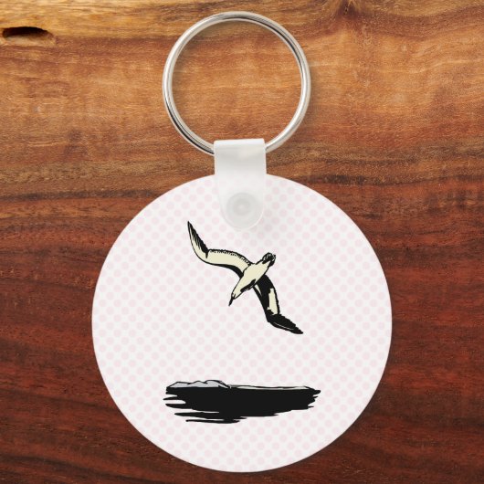 Annie Albatross Schlüsselanhänger (Vorderseite)