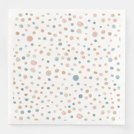 Annie Confetti Watercolor Dots Paper Napkin Serviette