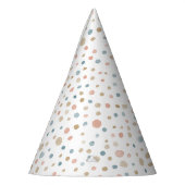 Annie Confetti Watercolor Dots Party Hat Partyhütchen (Links)