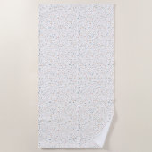 Annie Confetti Watercolor Dots Strandtuch (Vorderseite)