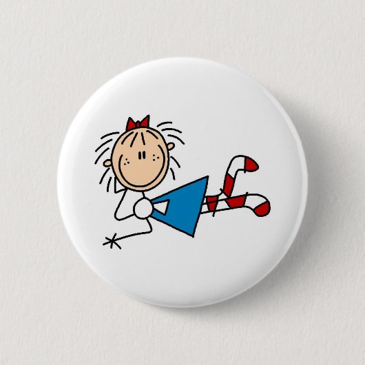 Annie, die unten Knopf liegt Button (Vorderseite)