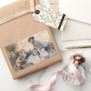 Annie French A Fairytale Rechteckiger Aufkleber