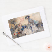 Annie French A Fairytale Rechteckiger Aufkleber (Umschlag)