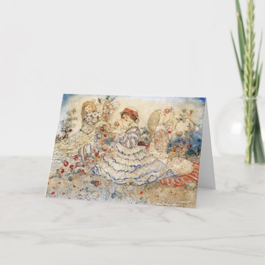 Annie French Ansammlung Rose (Vorderseite)