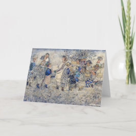 Annie French Girls im Blumengarten