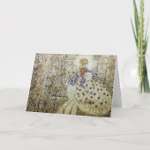 Annie French Woman im Garten (Vorderseite)