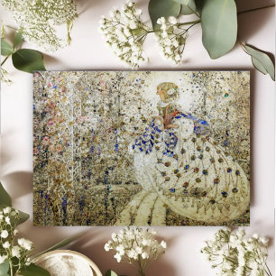 Annie French Woman im Garten