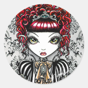 Annie Gothic Viktorianisch Fee Sticker