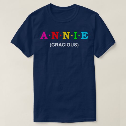 Annie Gracious T-Shirt (Design vorne)