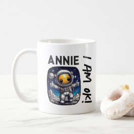 Annie I bin okay! | Drehung von Texten mit dem Ast Kaffeetasse
