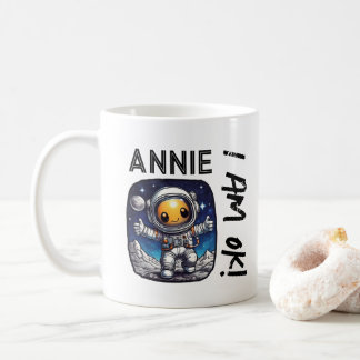 Annie I bin okay! | Drehung von Texten mit dem Ast Kaffeetasse